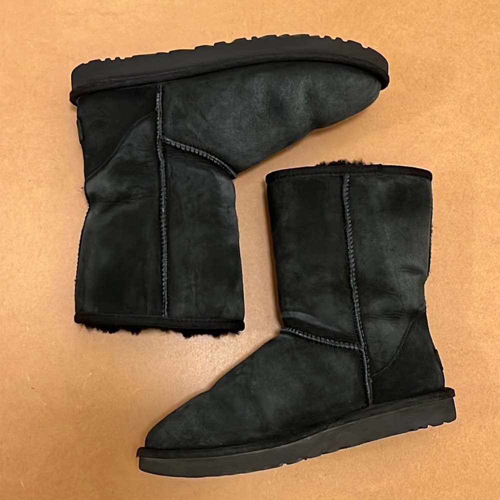 UGG Women’s Black Classic Short II Boots